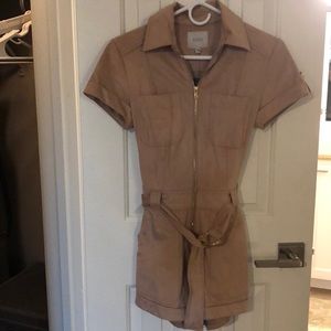 Blush pink guess romper